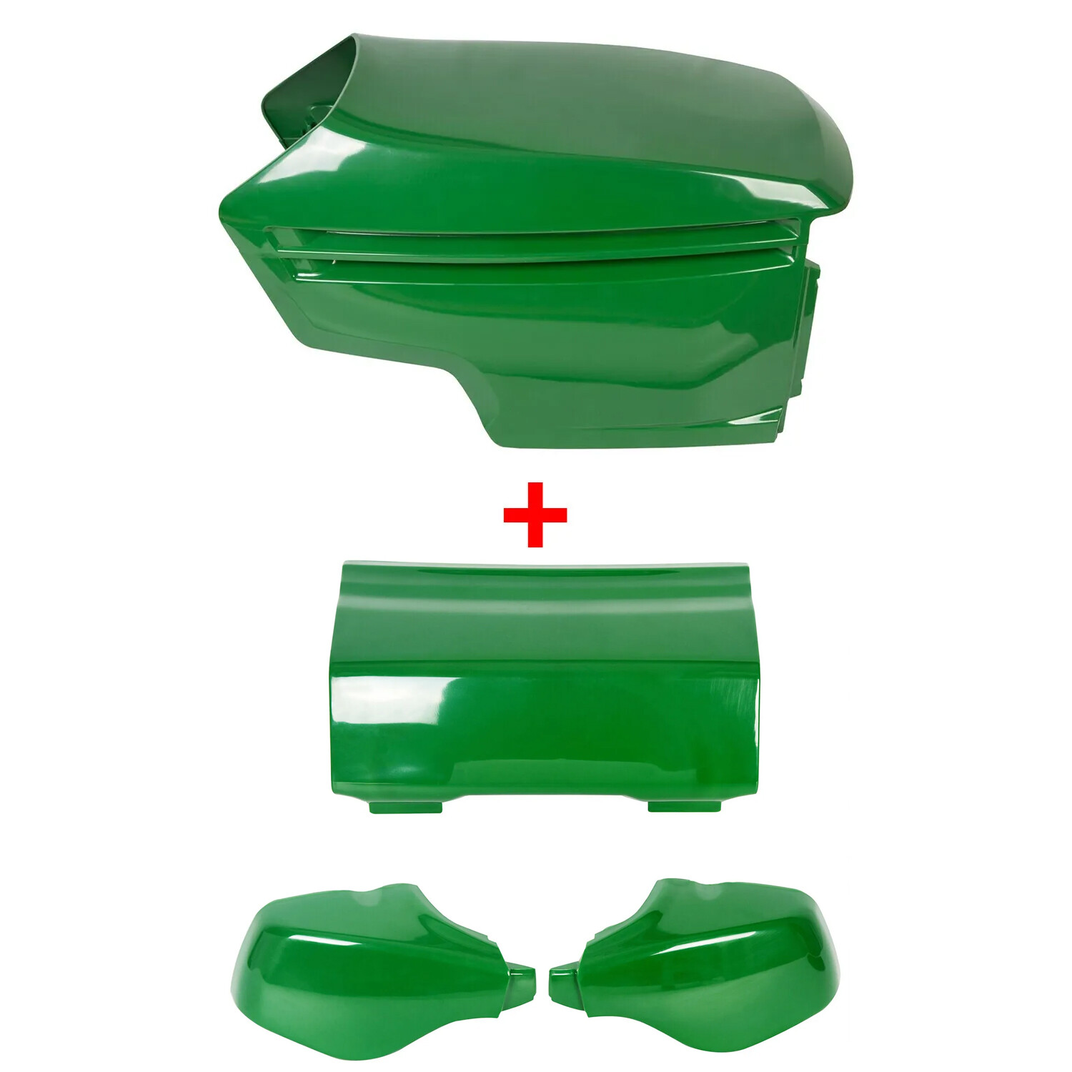 Fits John Deere 325 335 345 GX255/325 New Front Bumper & Lower Upper Hood Kit
