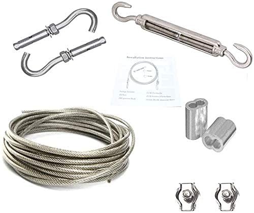 Clothesline, Stainless Steel Clothesline Wire Outdoor Cable Wire Rope Laundry…