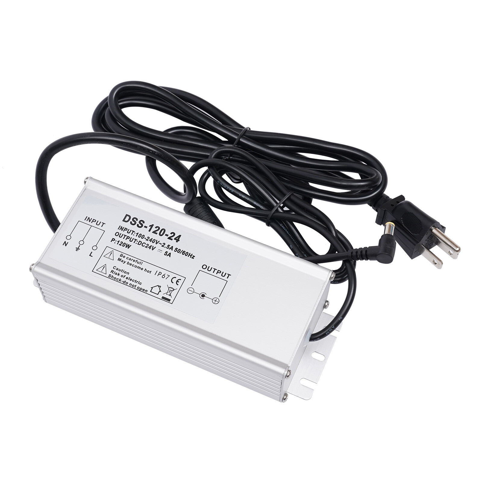 120W Salt Water Chlorine Generator LED Electrolytic Salt Disinfection Machine US