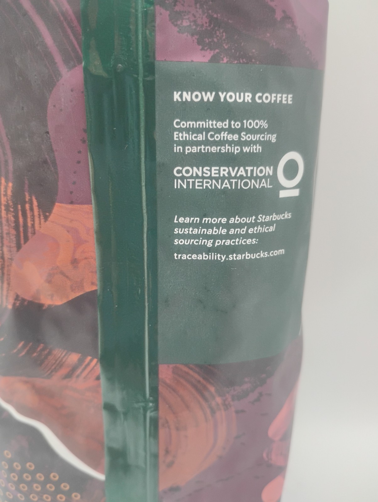 Starbucks Decaf Espresso Dark Roast Whole Bean Coffee 6-1lb / 16oz Bags