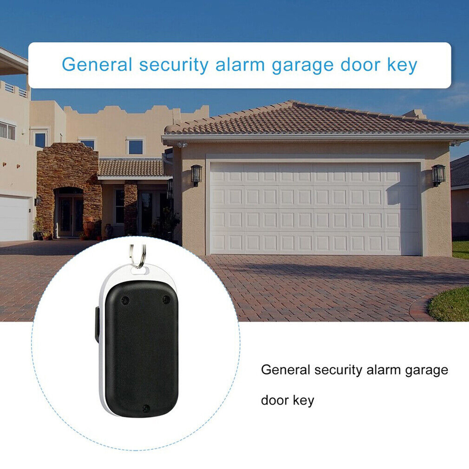 Universal Cloning Electric Gate Door Garage Remote Control Key Fob 433mhz Cloner