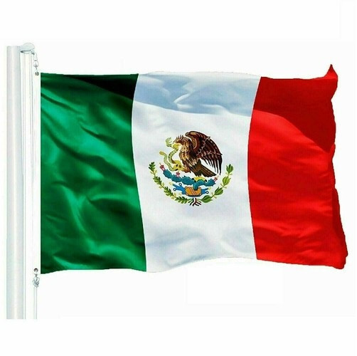 3x5FT MEXICO FLAG LARGE MEXICAN LATIN LATINO bandera mexicana cinco de mayo X1