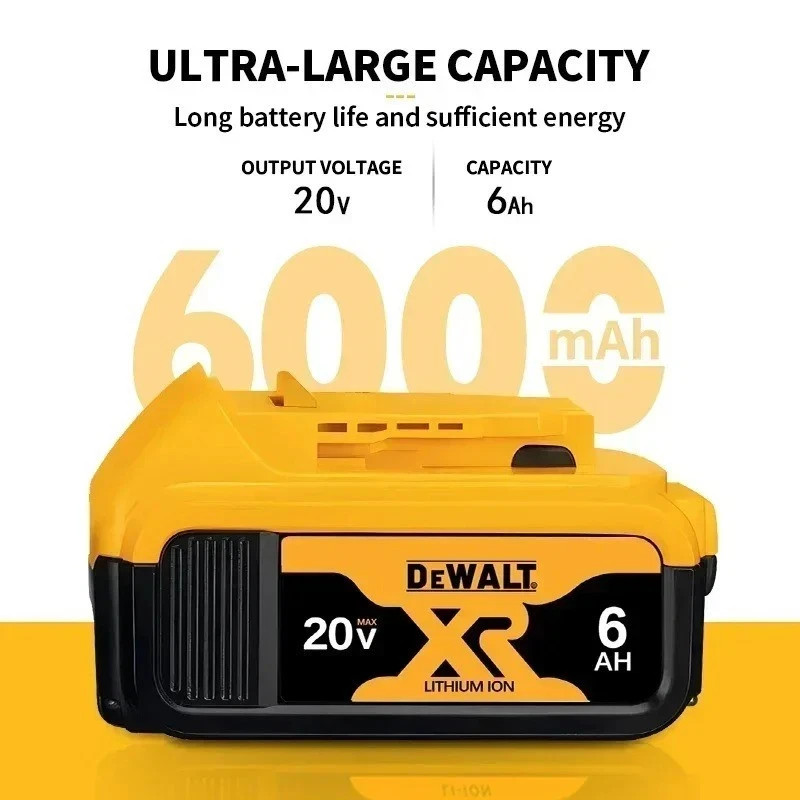 DEWALT DCB206 20V 6Ah XR Lithium Ion Battery
