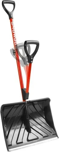 Snow Joe Shovelution Snow Shovel Strain Reducing with Assisted Handle, SJ-SHLV01