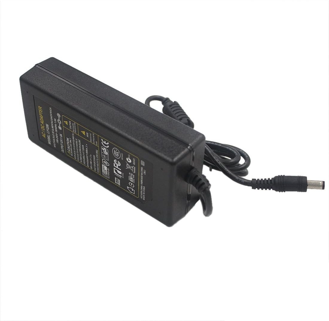 12V 5A 5 AMP 60W DC Power Supply Adapter Transformer LED Strip CCTV PC 5050 USA