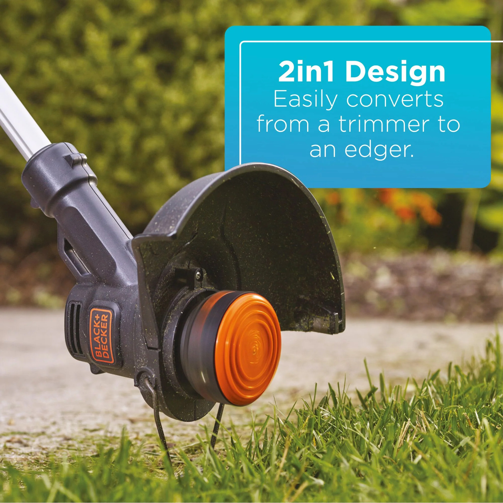 BLACK+DECKER 20V MAX* String Trimmer/Edger Kit, 10-Inch – LST201