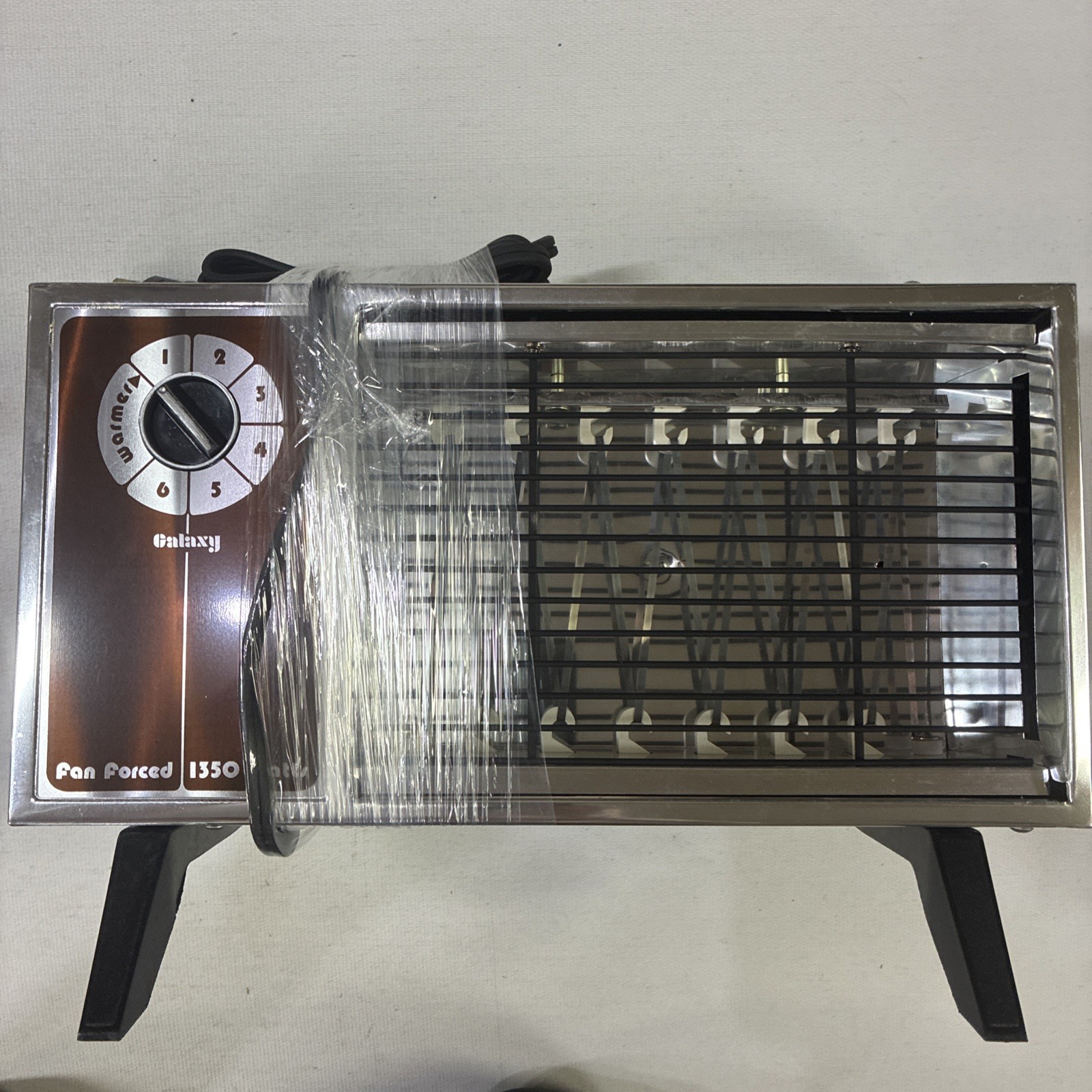 Vintage Galaxy Portable Electric Heater 1350 Watt