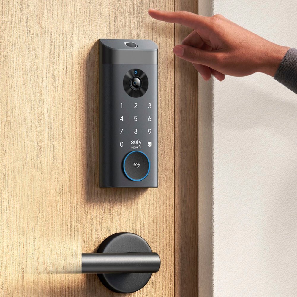 eufy Smart Door Lock Touch & Wi-Fi Fingerprint Keyless Lock Electronic Deadbolt