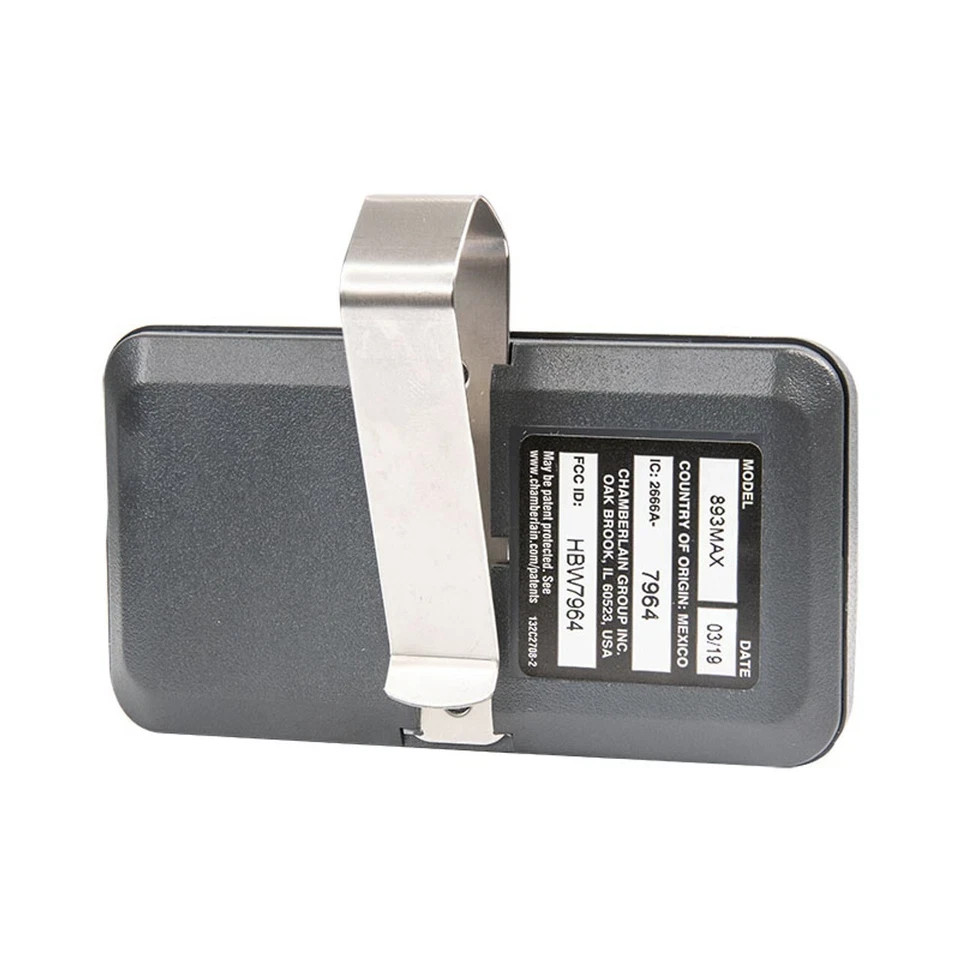 10 Pack 893MAX LiftMaster 3 Button Remote Control Garage Door Opener