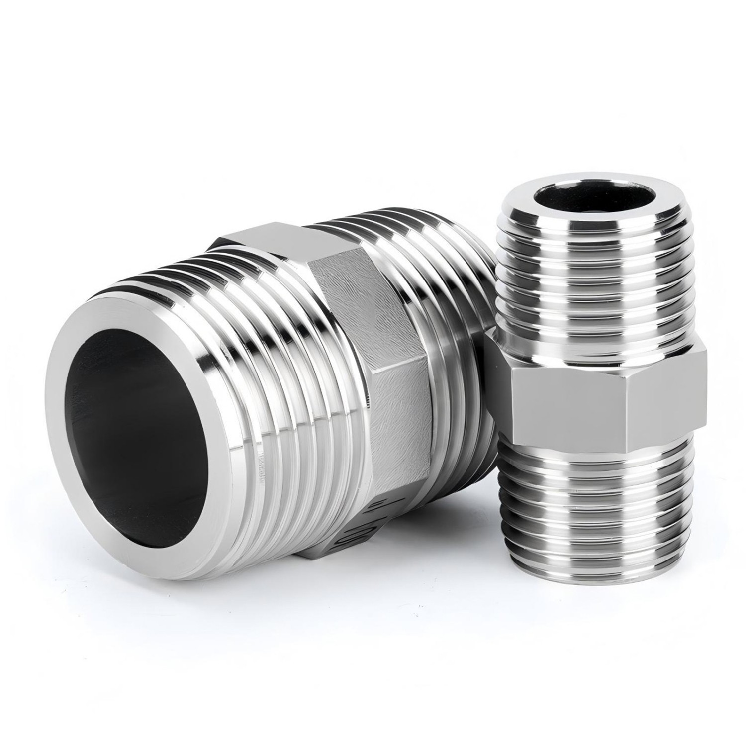 Straight BSP Male to Male Nipples Equal Male Full Range Bsp Stainless Steel 304