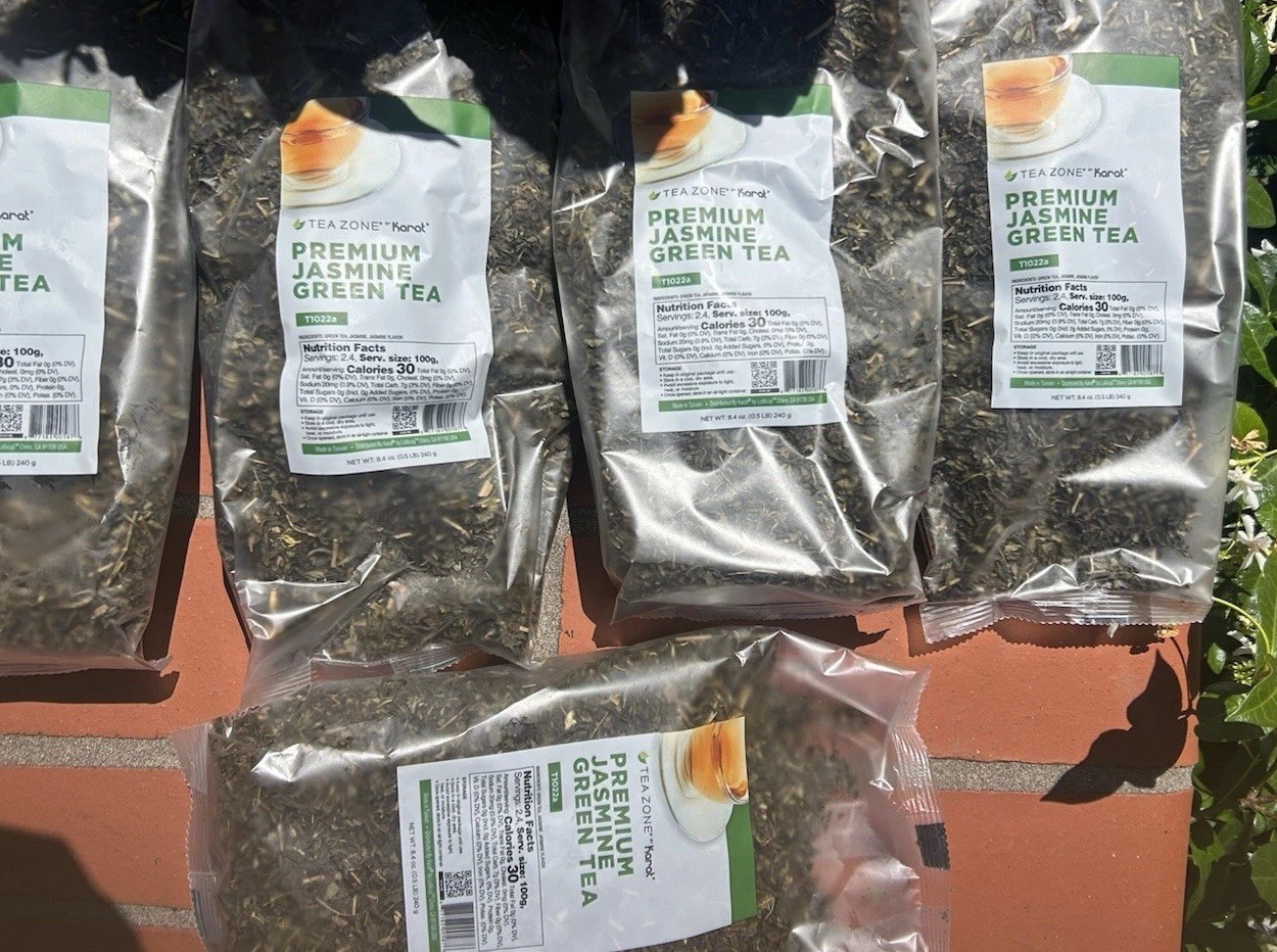 Premium Jasmine Green Tea Loose Leaf 240g 5 Packs