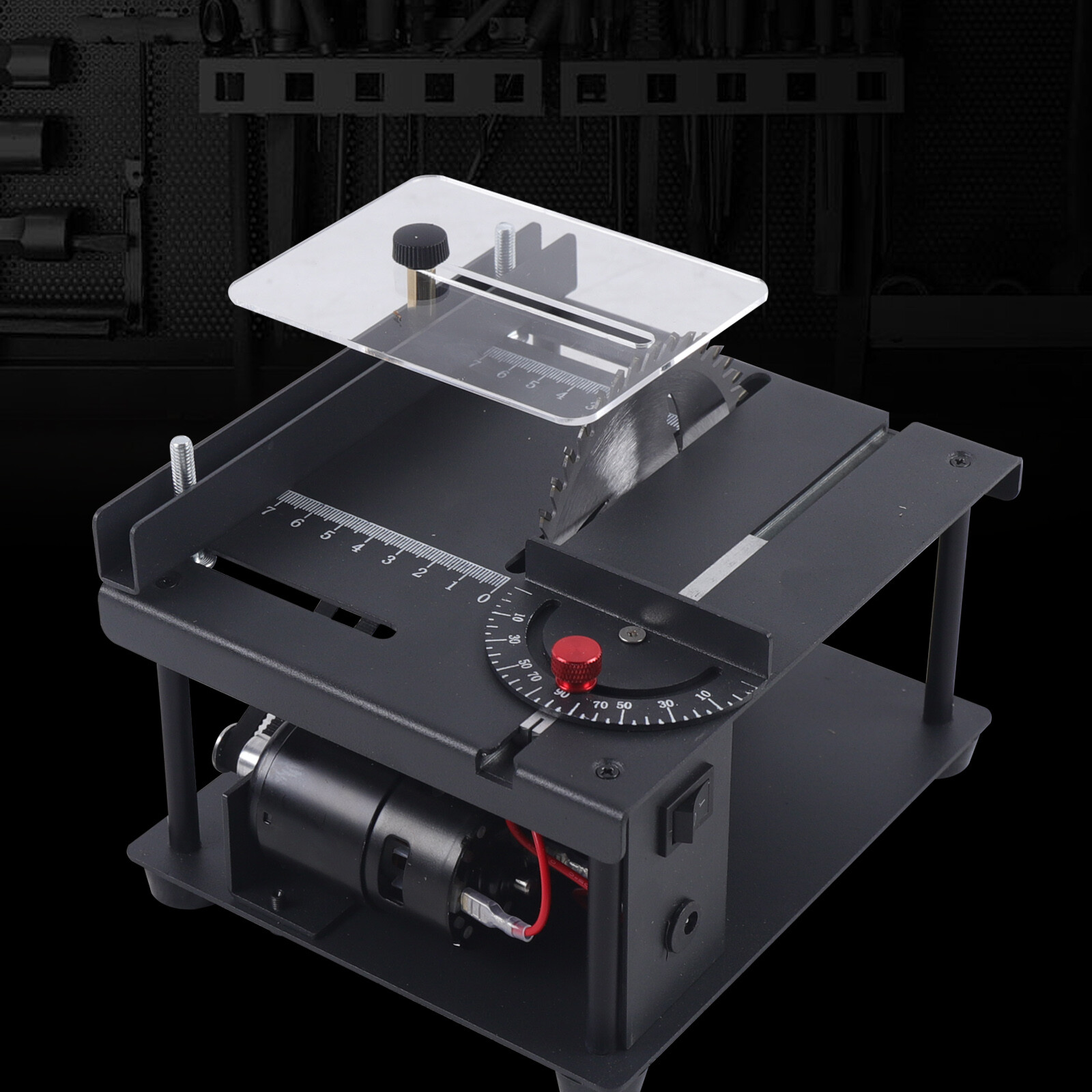 Compact Heavy Duty Table Saw Rotating Speed 1000-3000r/min Work Shop Portable US