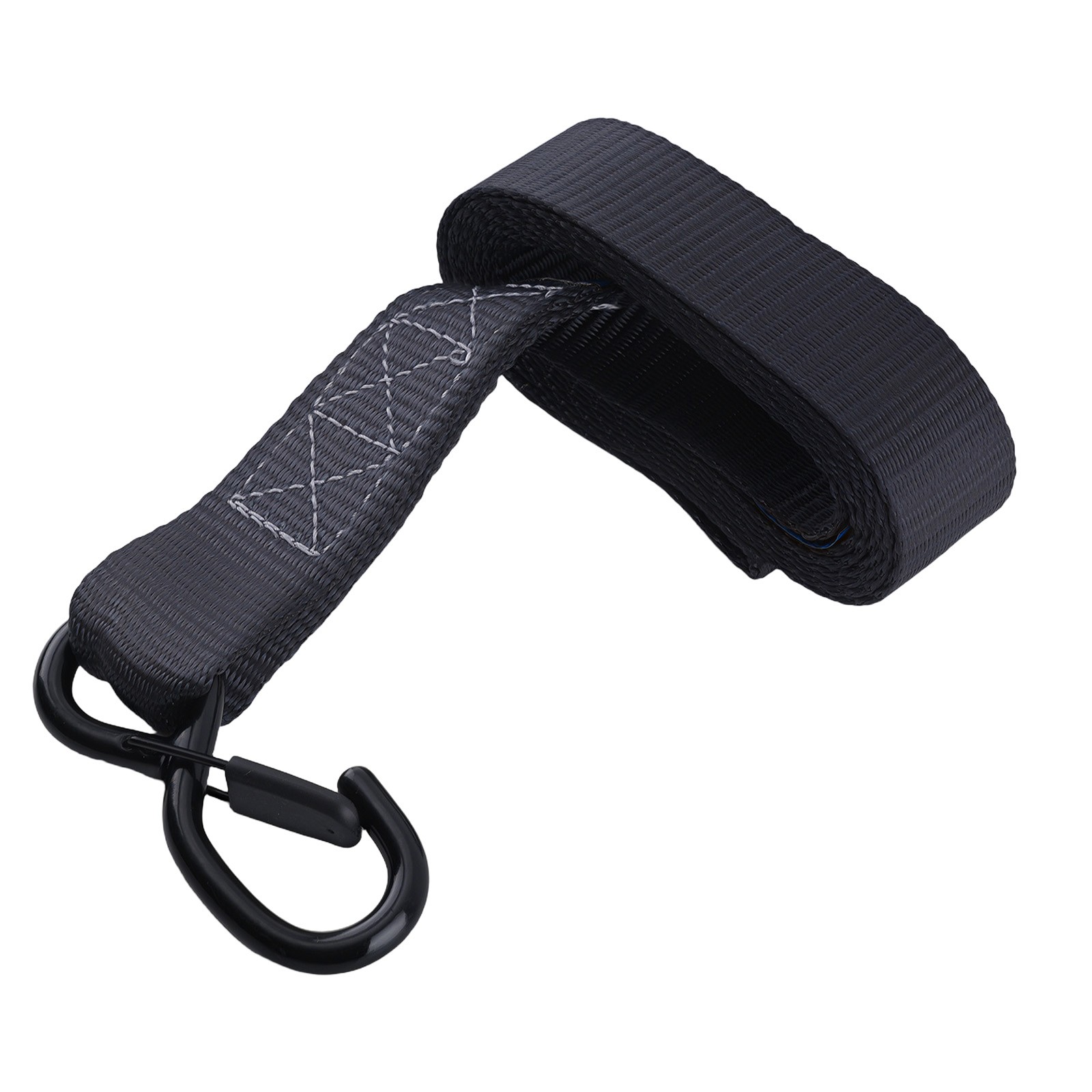 4 Pack Retractable Ratchet Tie Down Straps 1.6” x 8′ 5208 lbs Heaty Duty Black