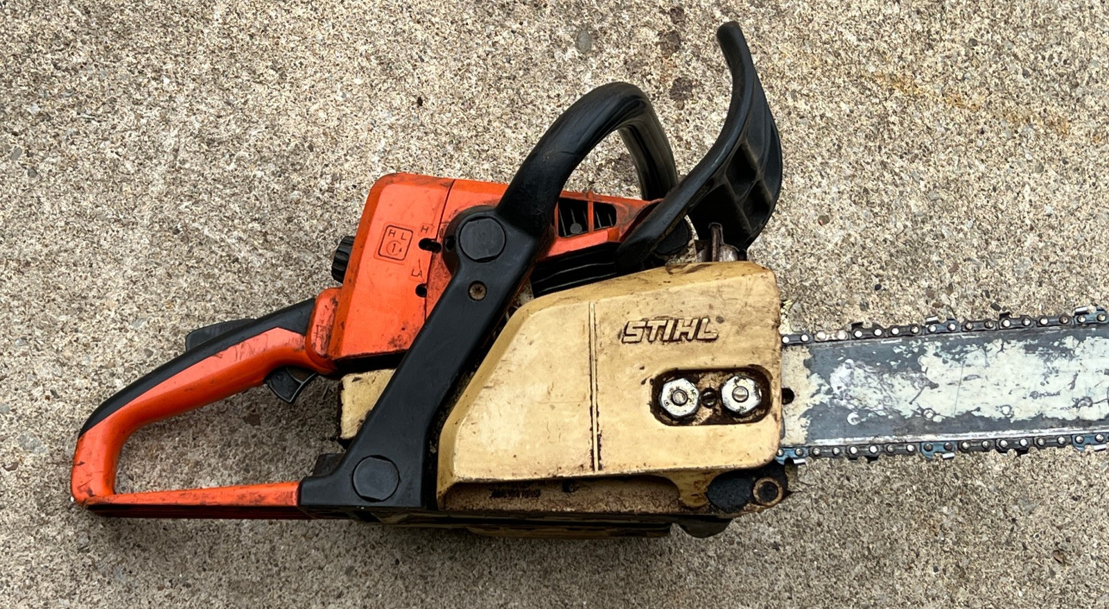 Stihl 025 chainsaw – runs great