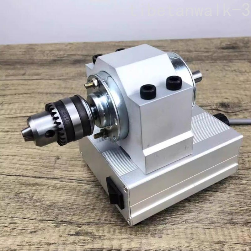 8000rpm Adjustable Fishing Float Body/Tail Paint-24V DC Mini Electric Lathe