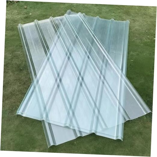 Clear Polycarbonate Roofing Sheet 1×0.9m/39x35in 1×0.9 m/39×35 in 6 pcs