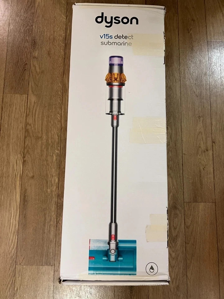 Dyson V15s Detect Submarine Absolute Wet And Dry Vacuum Cleaner Gold Brand New