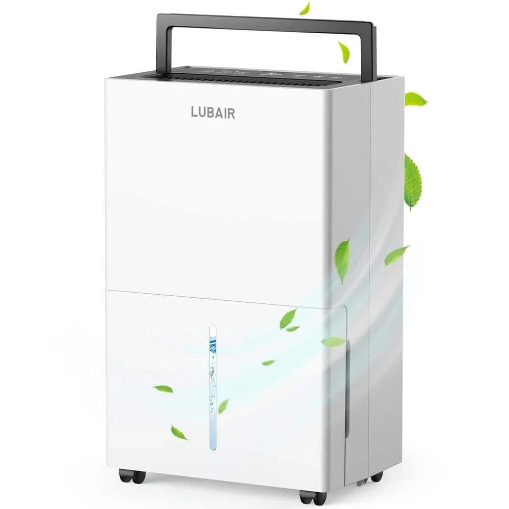 52 Pt. 4500 sq. ft. Large Home Dehumidifier with Drain and Water Tank,Indoor