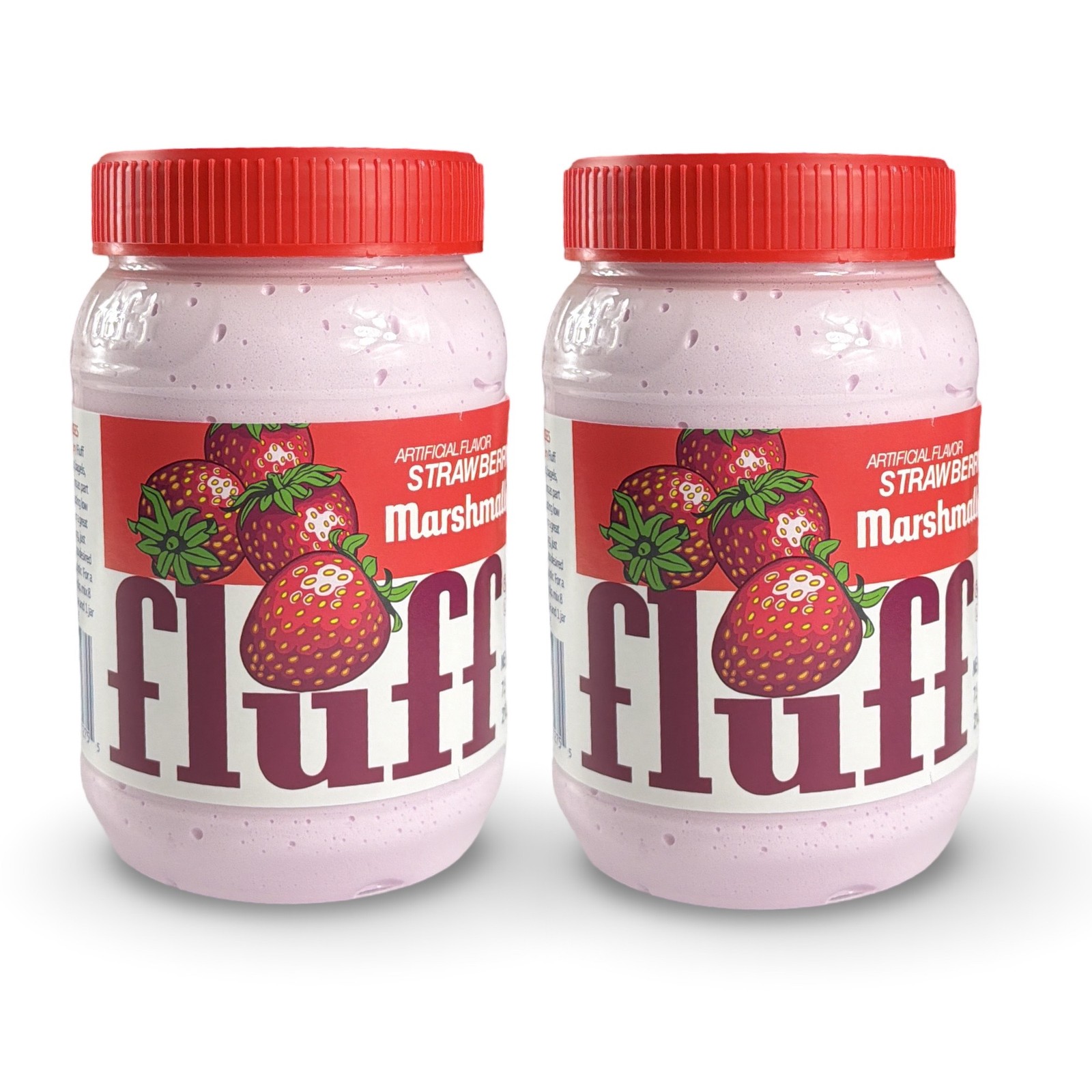 Marshmallow Fluff 2 Pack, 7.5 oz or 16 oz Choose Original or Strawberry Spread