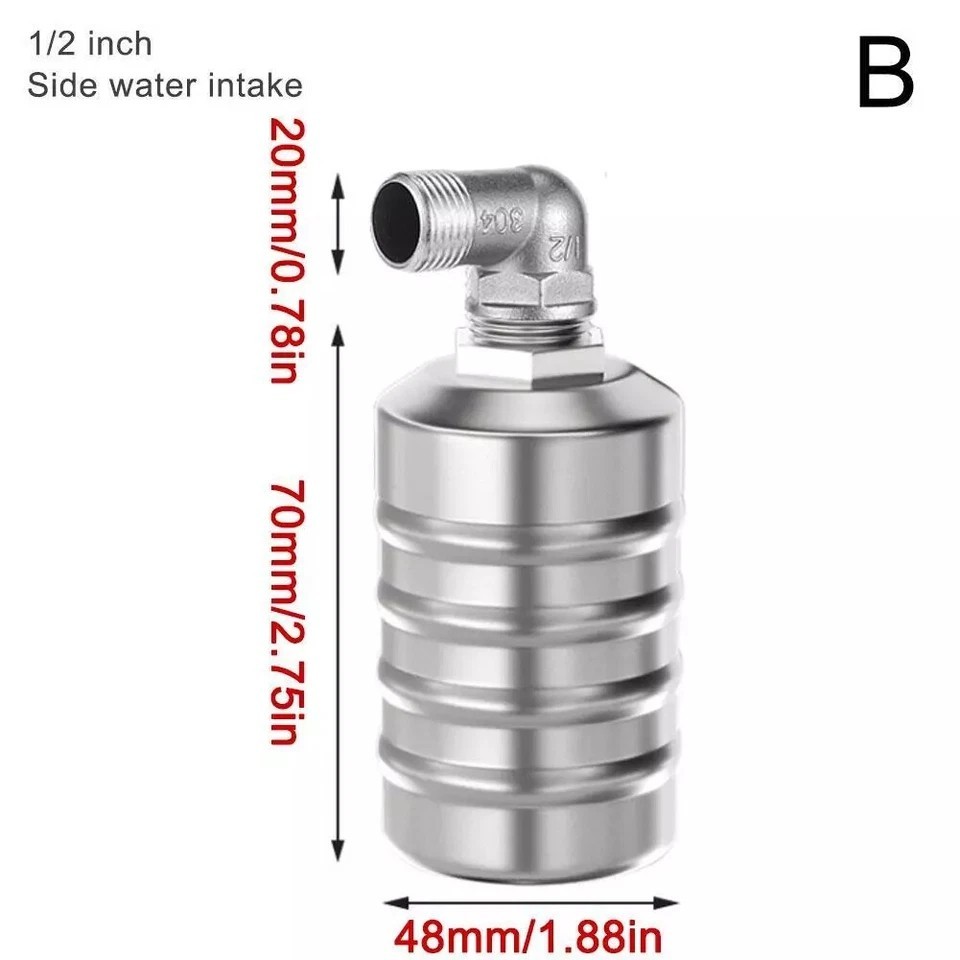 304 Stainless Steel Automatic Water Level Control Float Valve For Water Tank