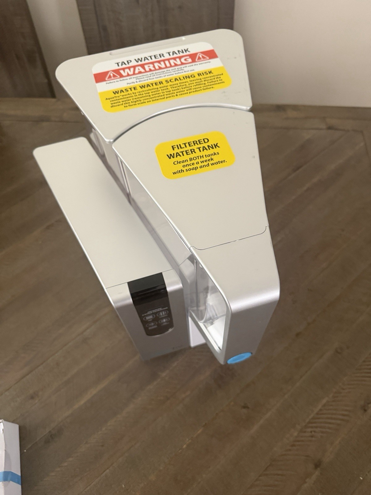 AQUATru 2040 Classic 4-Stage Reverse Osmosis Water Filter System Used