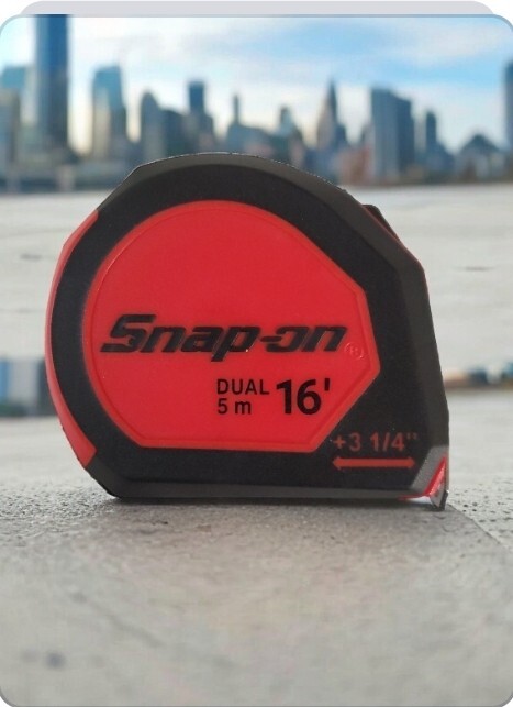 Snap On tools SAE/Metric 16′ -5M Tape Measure W/magnet New In Box TPM16EM NEW !!