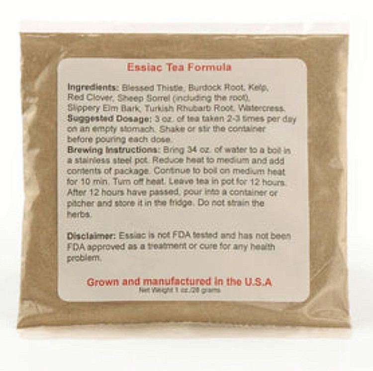 THE Authentic Organic ESSIAC TEA – 8 Herb Formula of the Highest Quality 1 oz.