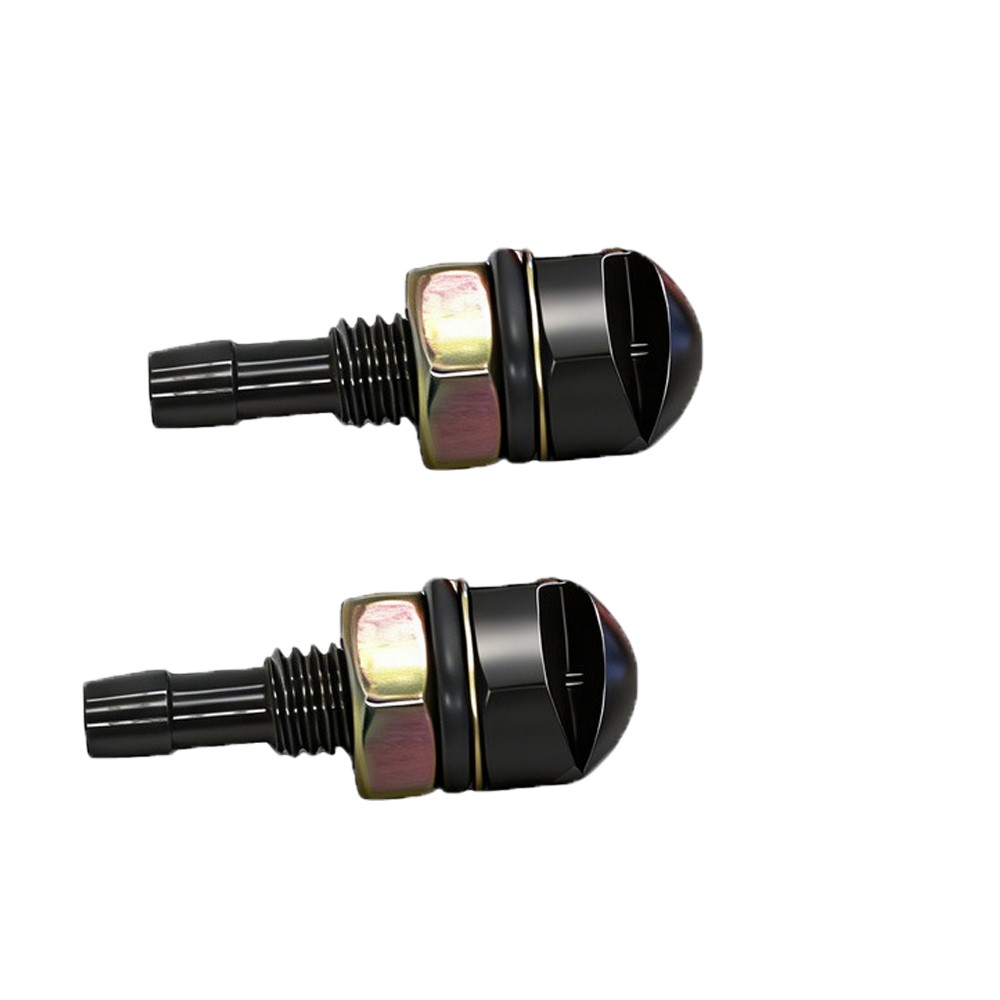 2Pack Universal Vehicle Aluminum Windshield Wiper Water Jet Spray Washer Nozzle