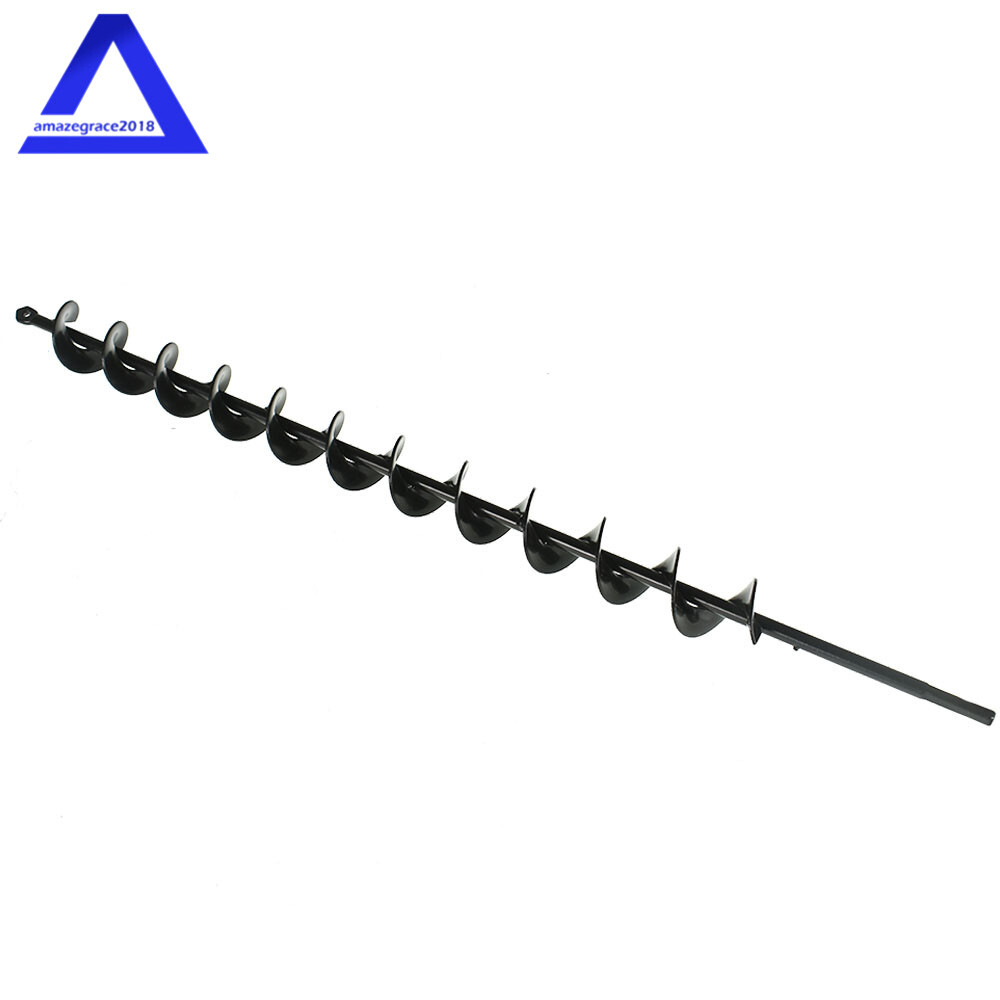 Rust-Proof Auger Drill Bit 1.75″ × 24″ Garden Plant Flower Rapid Planter Spiral