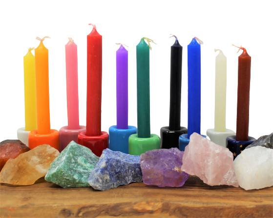 Spell Candles 4″ Set of 20 – Choose Colors (Mini Chime Candle Altar)