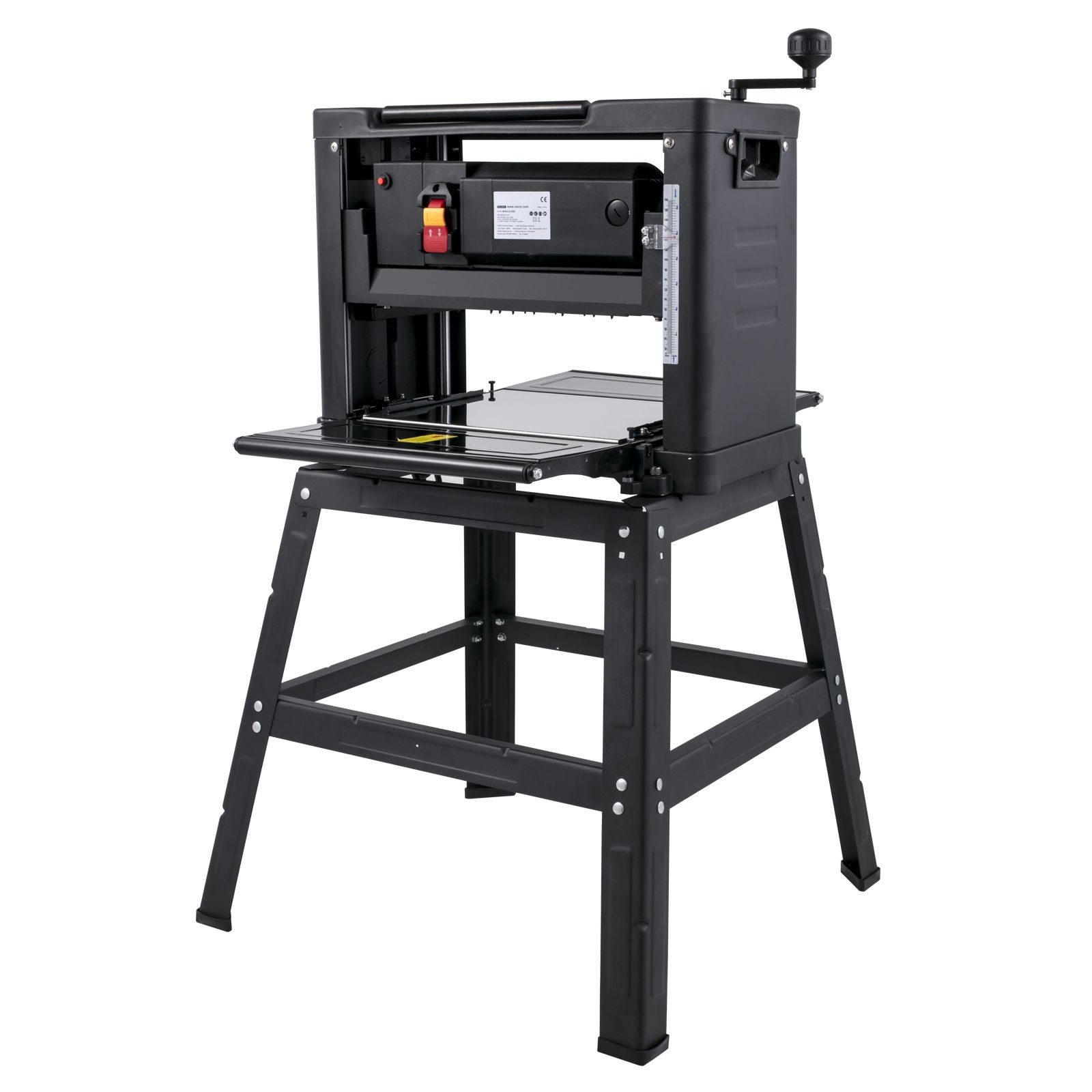 13 – Inch Benchtop Thickness Planer, 2000W, 8000 rpm, 15 AMP, with Foldable Iron