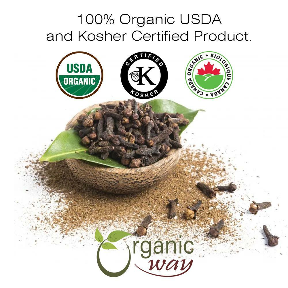 Organic Way Cloves Powder – Aromatic Spice | Organic, Kosher & USDA Certified