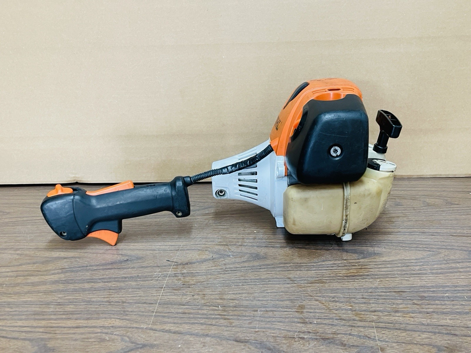 STIHL FS110R String Trimmer Engine Powerhead 31cc Project STARTS UP RUNS Read🛠️