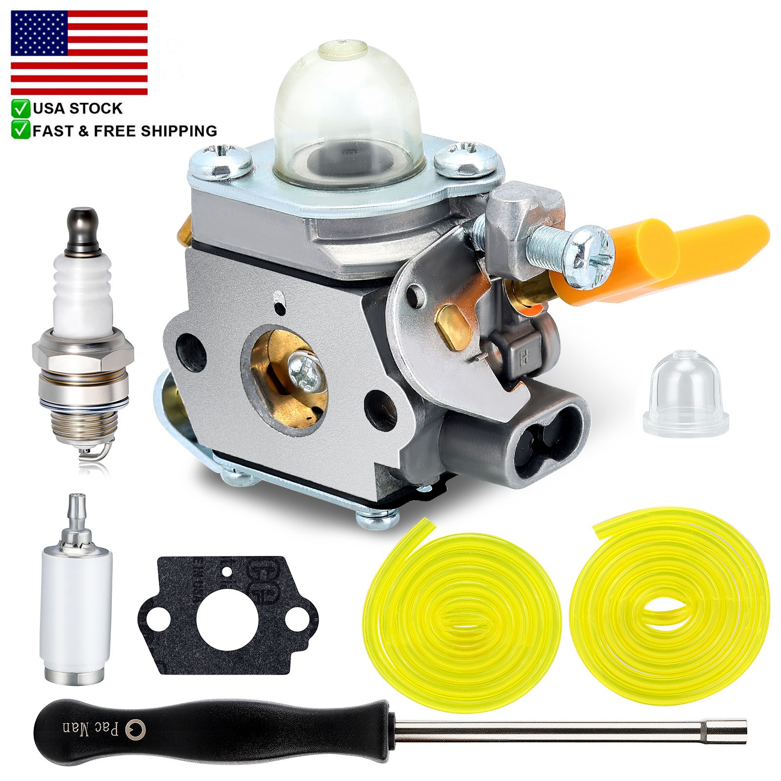 C1U-H60 30cc Carburetor For Ryobi EX26 Ryobi CS30 CS26 Craftsman 26cc Trimmer