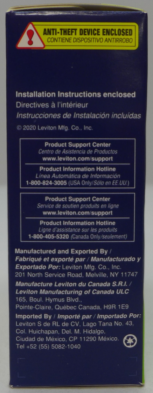 Leviton 15A 125V GFCI Outlets (3 Pack) GFNT1-R31 Ivory NEW