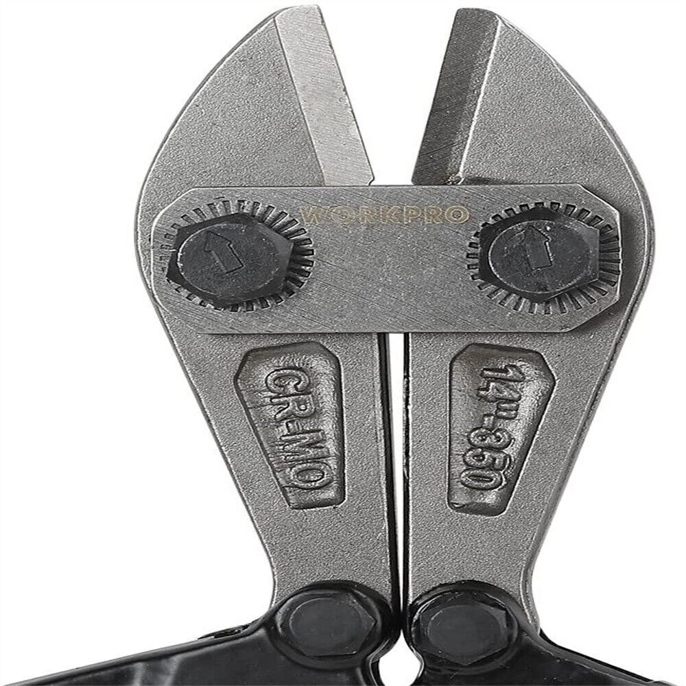 WORKPRO 14”/18”/24”/30” Bolt Cutter with Rubber Grip and Chrome Steel Blade