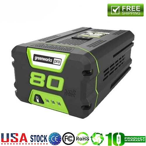 80V 8.0Ah Lithium-ion Battery For Greenworks PRO 80V GBA80200 GBA80600 2601302
