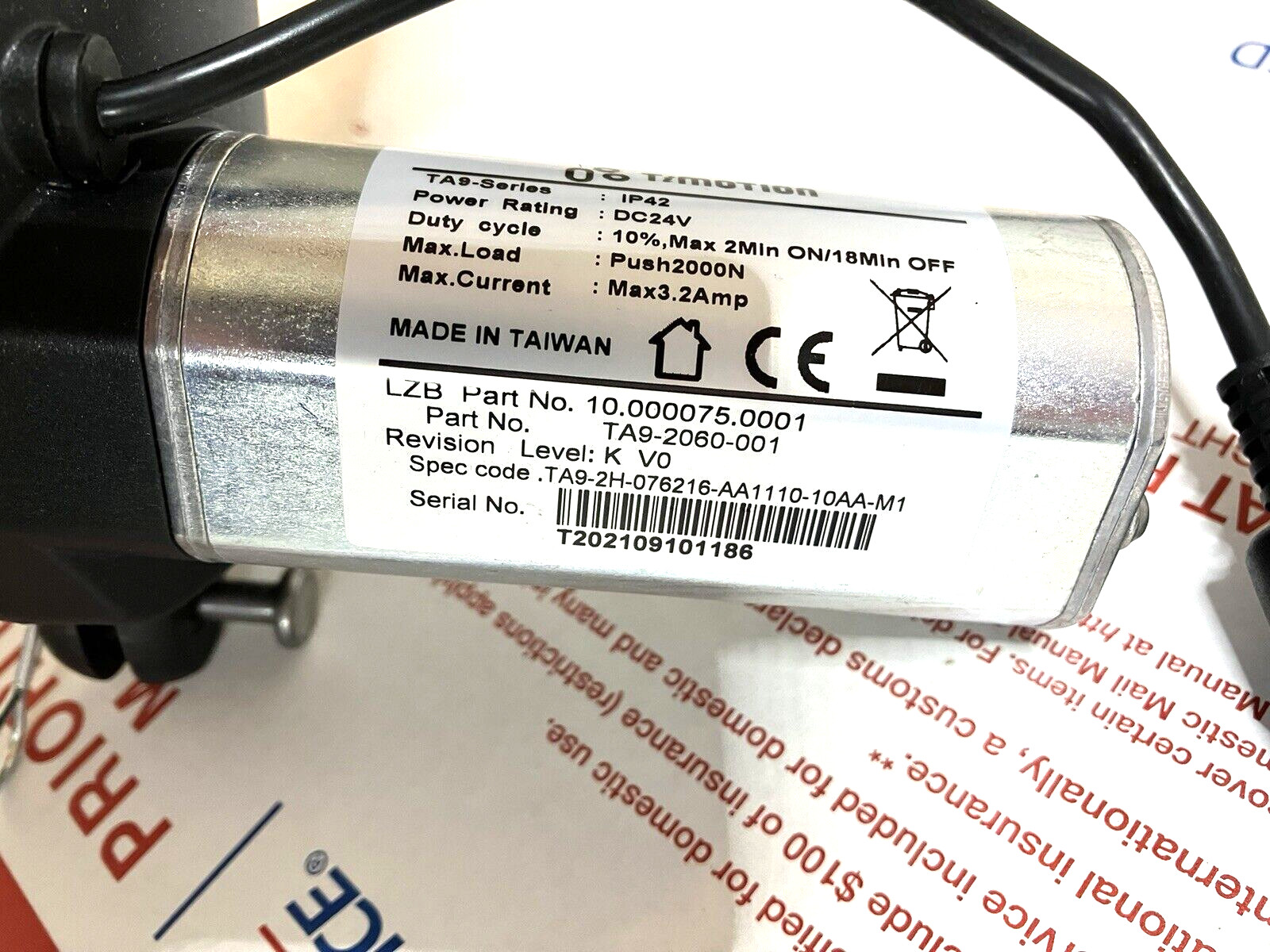 TA9-2060-001 La-Z-Boy 10.000075.0001 can replace TA4-2060-001 or 10.000036.0001