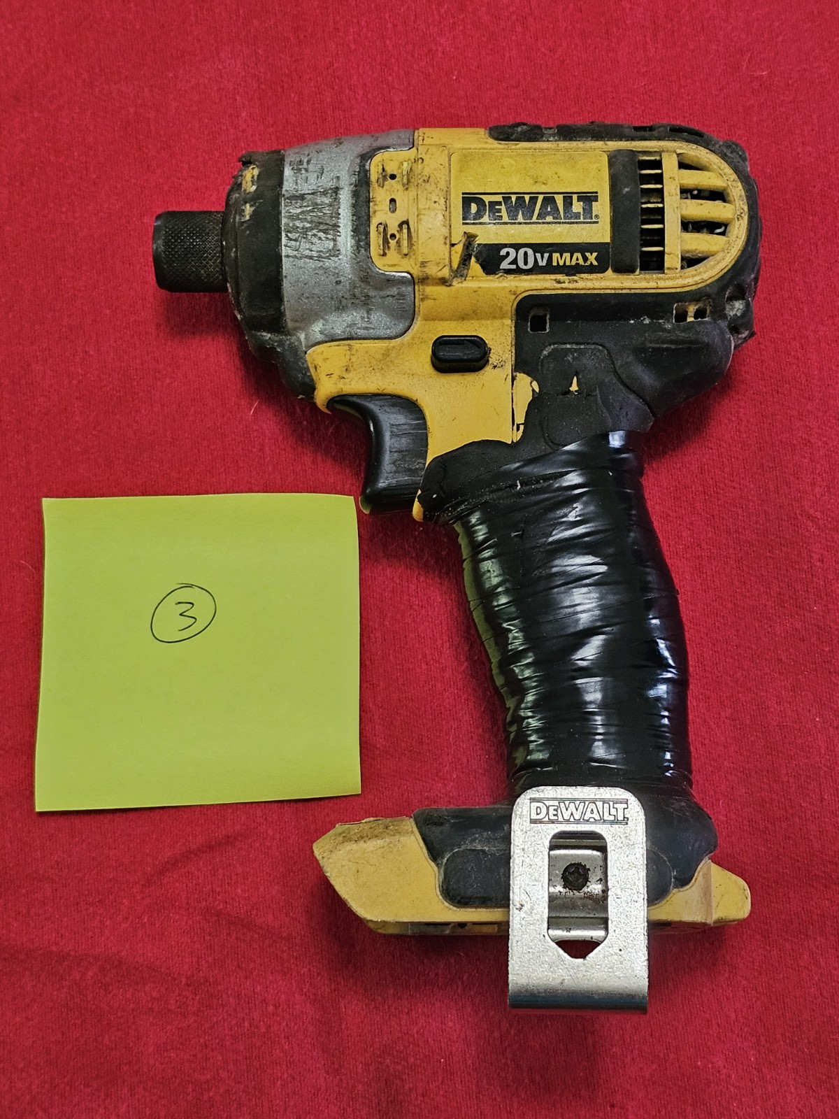 DeWALT DCF885 20V Max Cordless 1/4″ Impact Driver – Bare Tool – AO4071609 TESTED