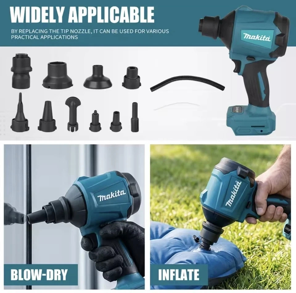 Makita DAS180 18V Cordless Brushless Dust Blower Air Duster Bare Tool Only