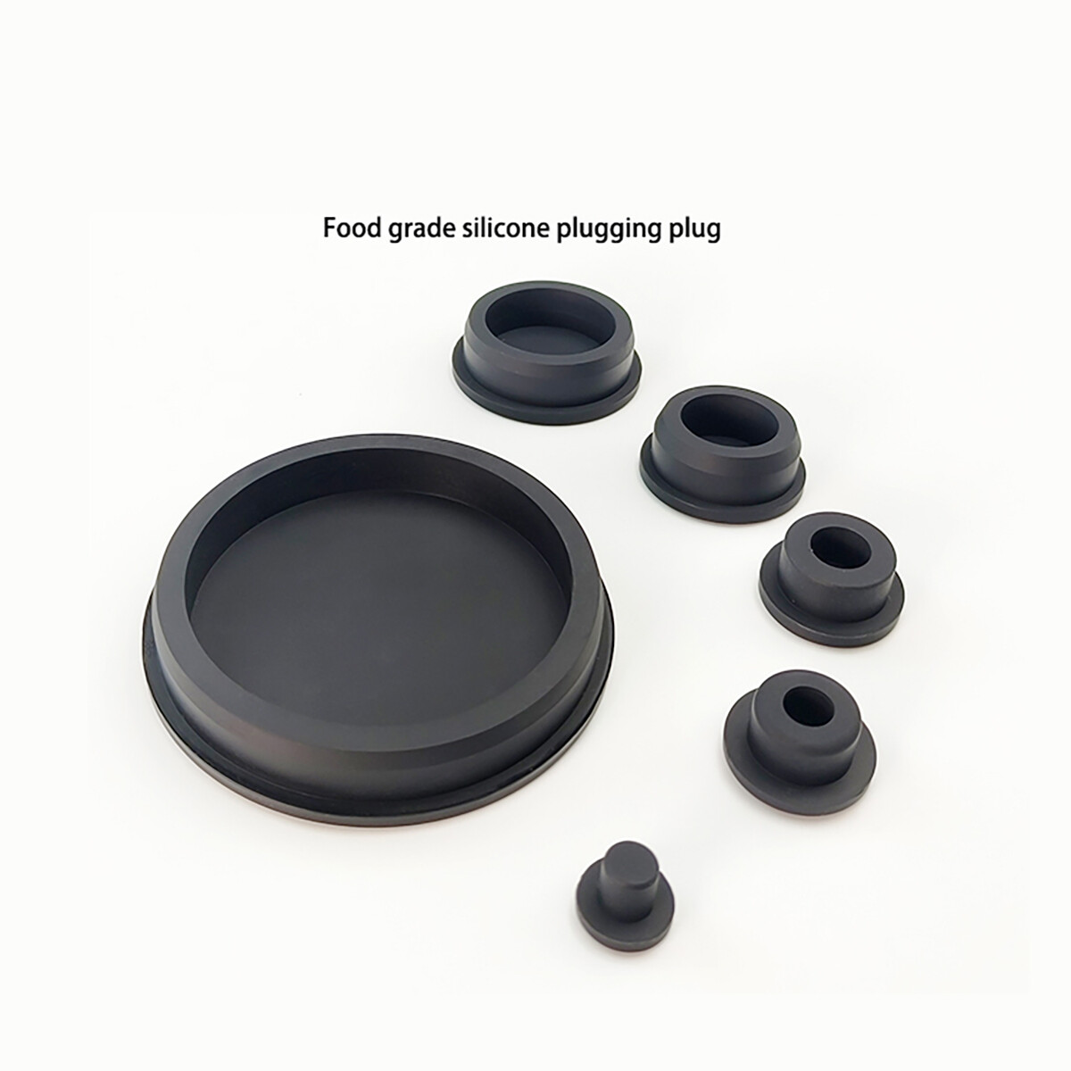 Black Rubber Hole Plug (9mm-101.5mm) – Durable Plug and Cap Ends for Holes