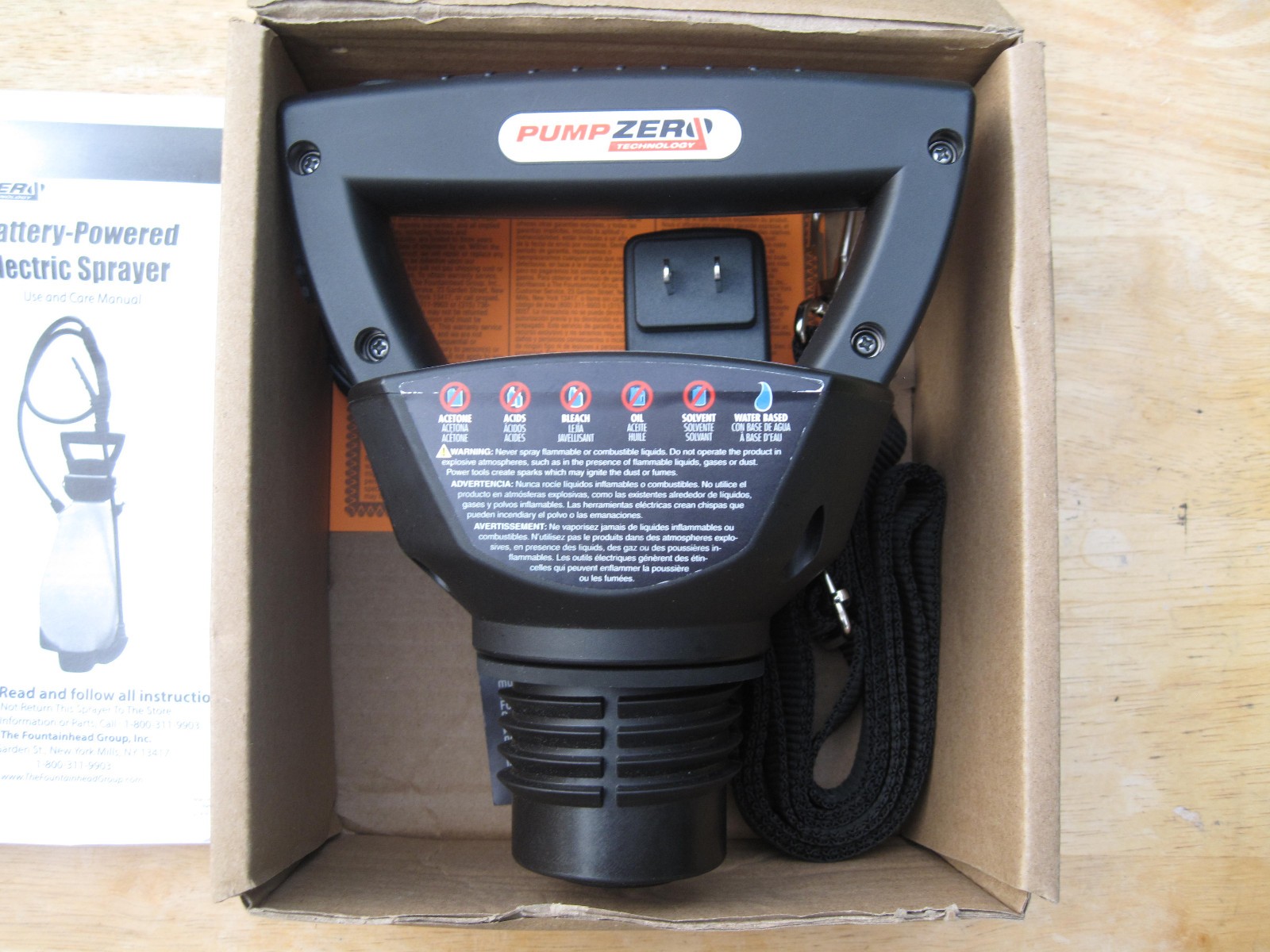 Pump Zero Sprayer Power Head Kit 183564 New