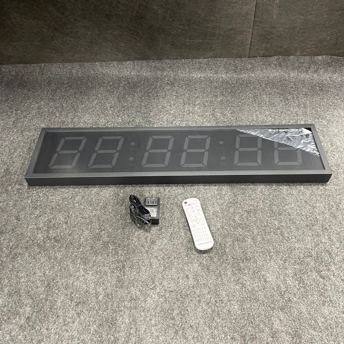 BIGTIMECLOCKS XL-150R Large Digital Wall Clock with Remote Control*