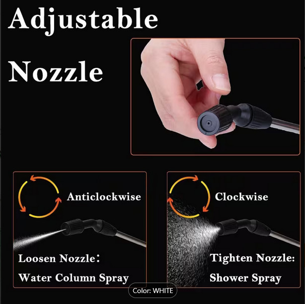 1.35 Gal/5L Pump Up Pressurized Garden Sprayer With Shoulder Strap