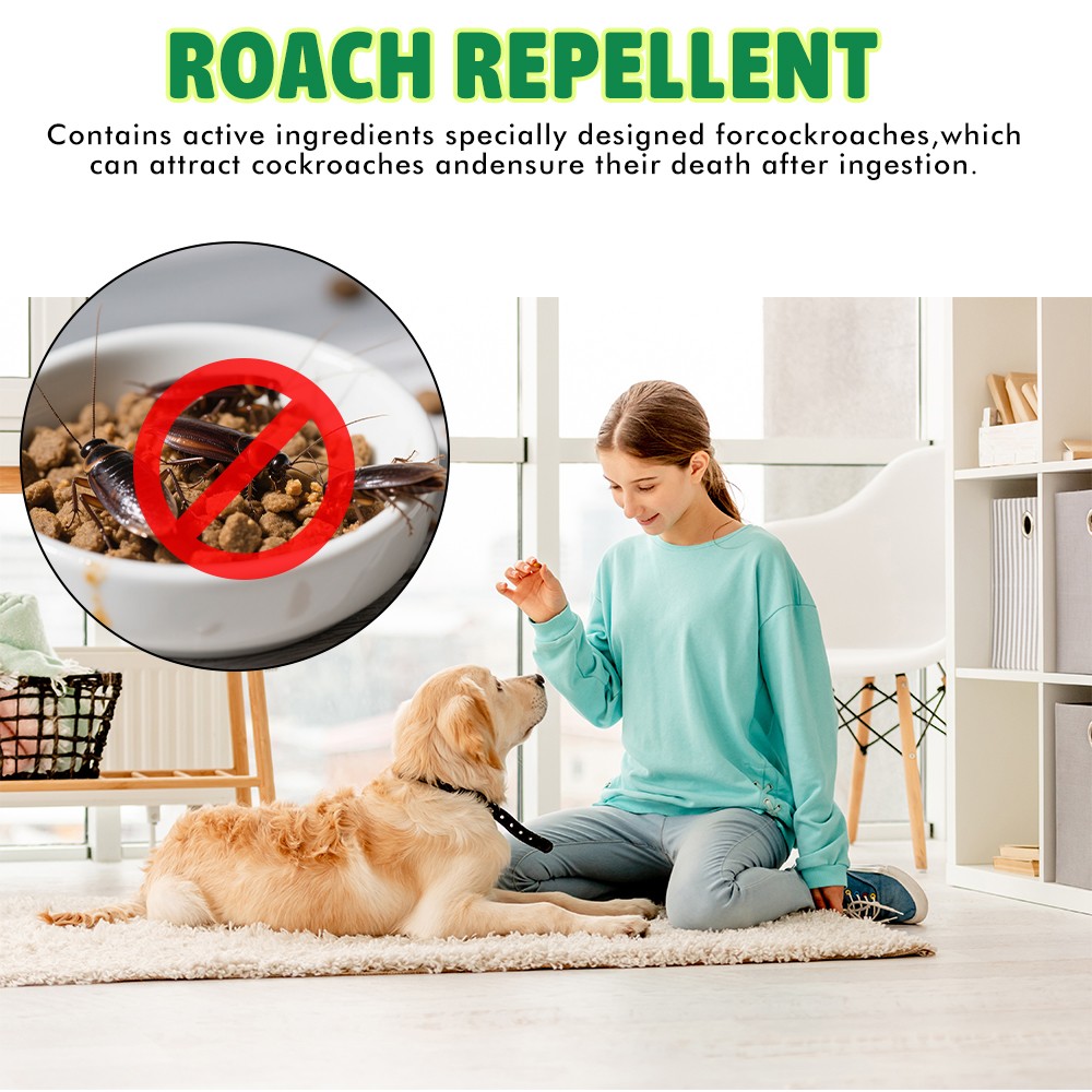 12-48PCS Cockroach Gel Bait Roach Killer Powerful Roach Repellent Bait Trap