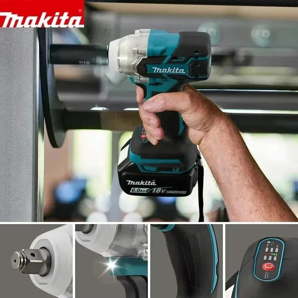 Makita 18V LXT DTW285 Brushless 1/2″ Impact Wrench | Sub-Compact Power Tool Only