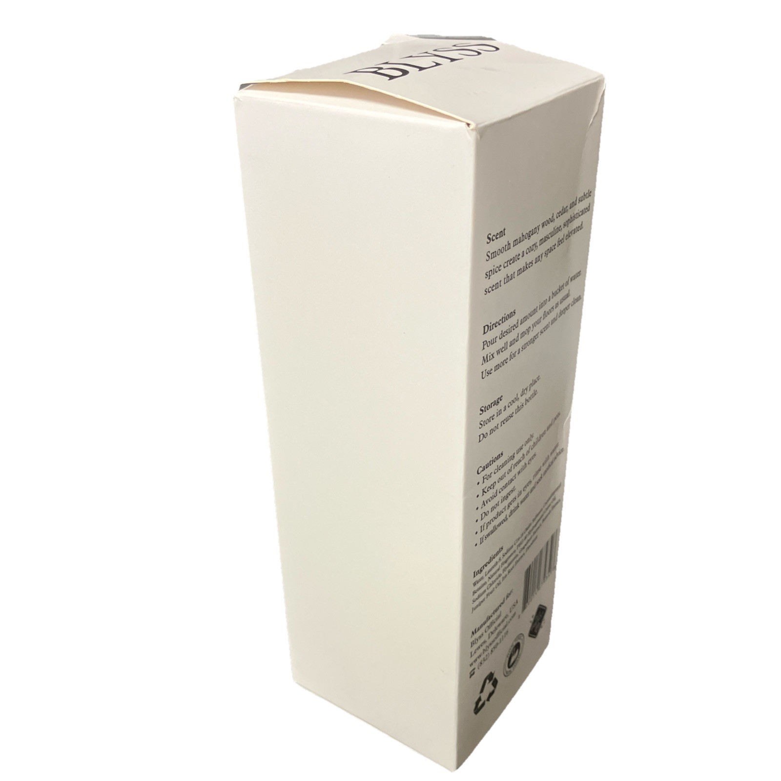 Blyss Mop Soap Cleaning Concentrate Imported Mahogany 16.9fl oz Exp 12/2028 NEW