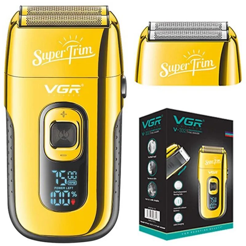 Mens Professional Rechargeable Electric Shaver Trimmer Razor For Hair Beard Gift