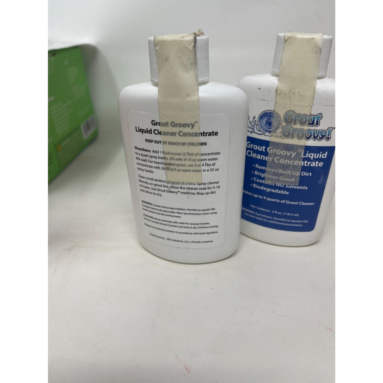 Vintage Grout Groovy Grout Cleaner Concentrate ~ 2 Pack Lot