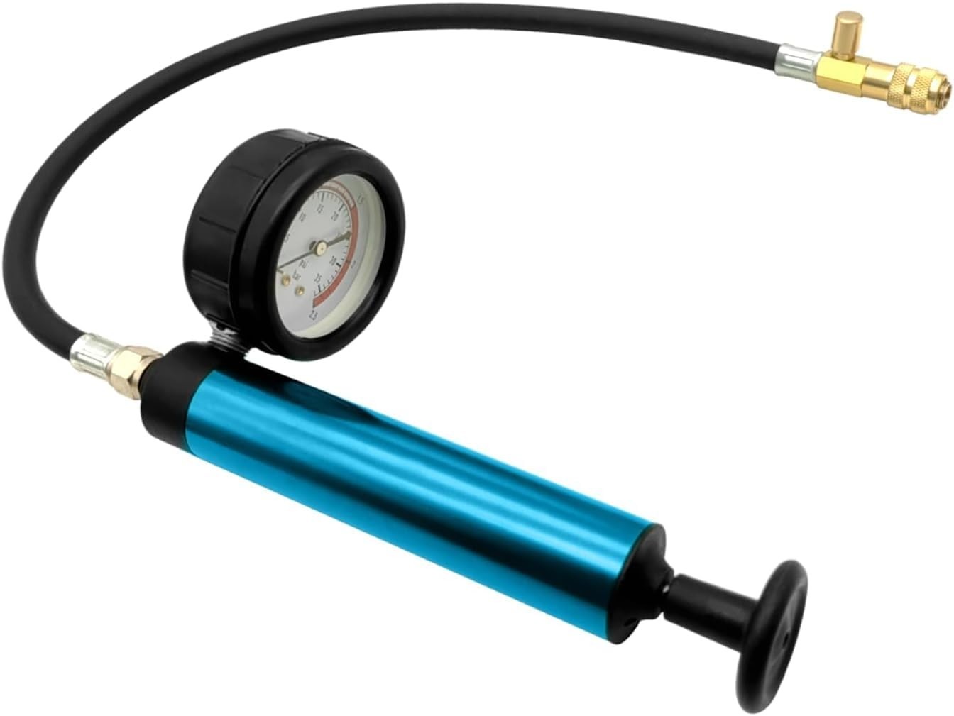 Cooling System Radiator Pressure Tester Aluminum Hand Pump 0-35PSI 3-In Gauge